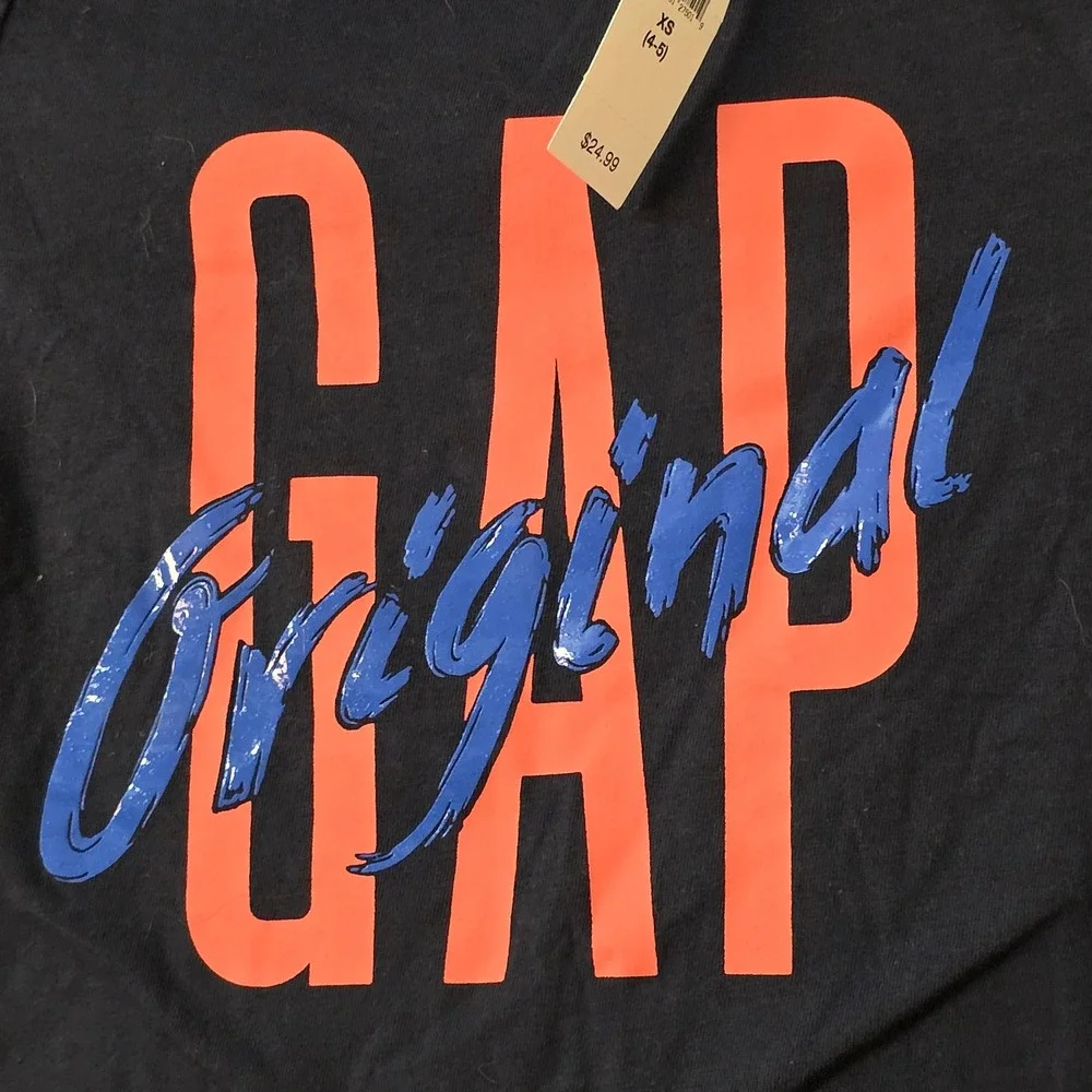 GAP Kids Shirt Short Sleeve Extra Small Blue NWT